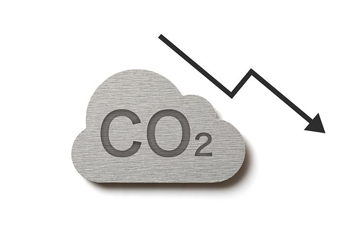 CO2 reduction graphic