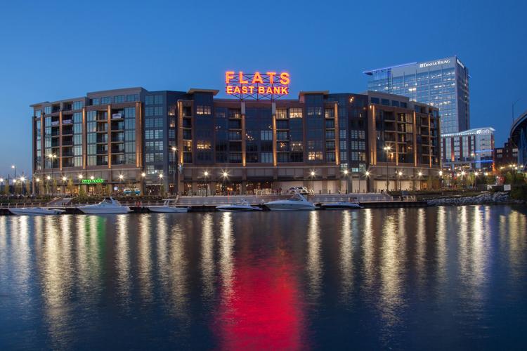 The Flats East Bank uses Tetra signage